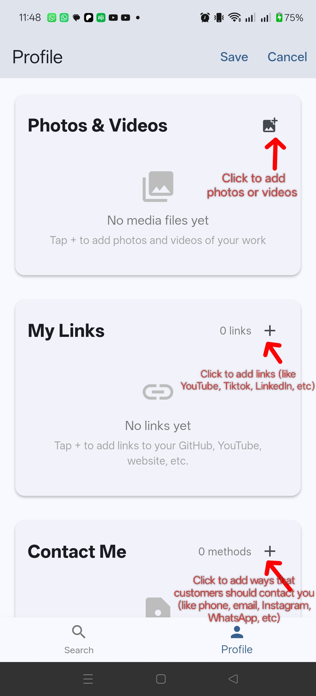 Anvila app screenshot 2d