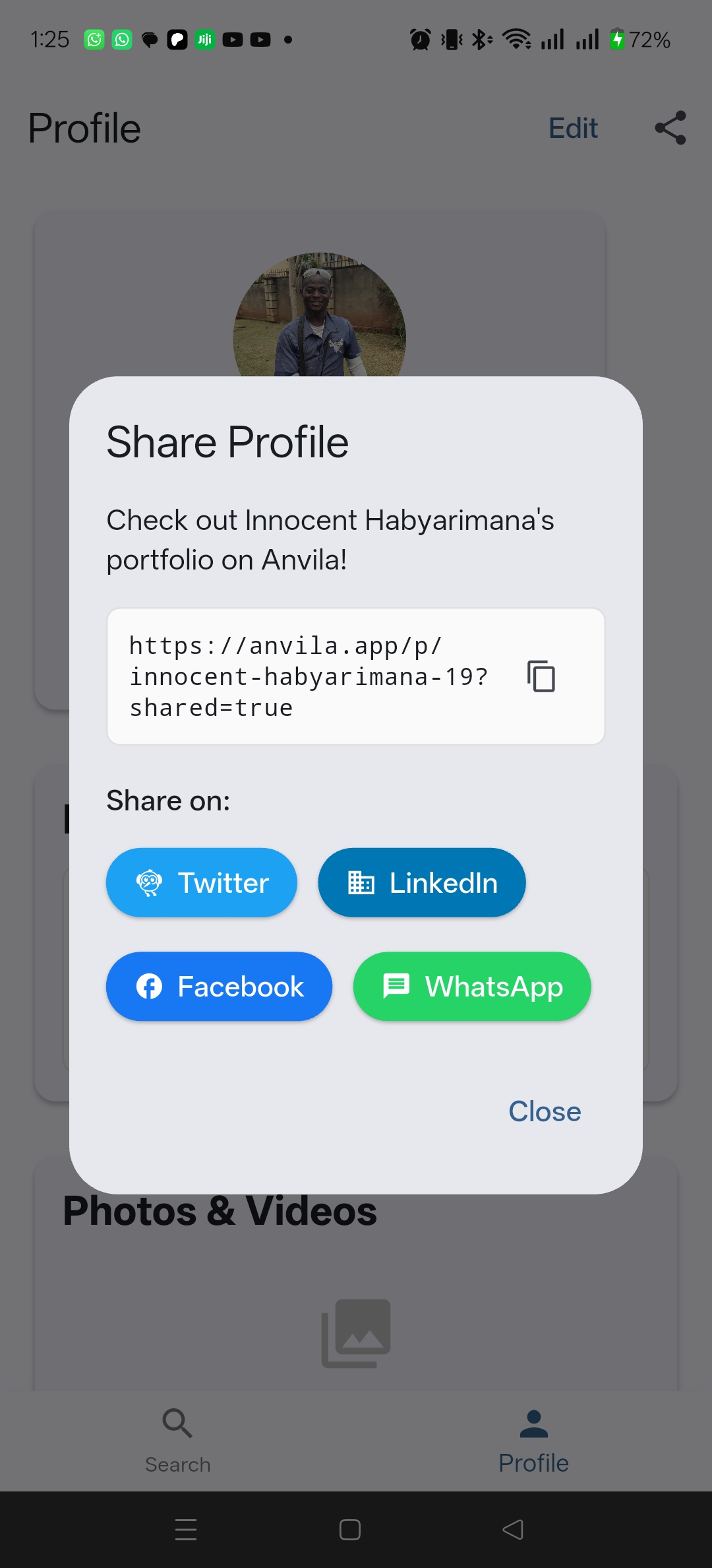Anvila app screenshot 6b
